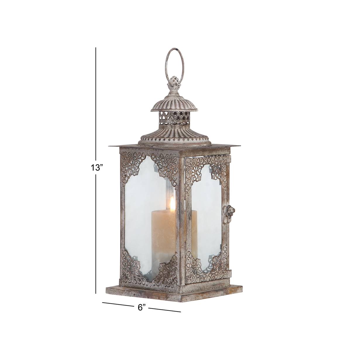 9th & Pike(R) Decorative Vintage Candle Holder Lantern