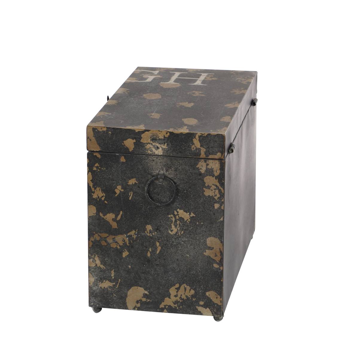 9th & Pike(R) Metal Chest Storage Trunk Boxes - Set Of 3