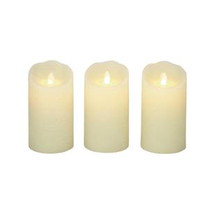 9th & Pike(R) Flameless Candles with Remote - Set of 3