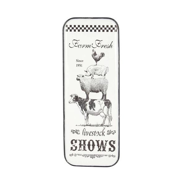 9th & Pike(R) Oversized Vintage Inspired Livestock Animal Sign