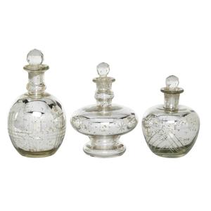 9th & Pike(R) Decorative Glass Jars - Set Of 3