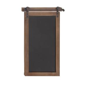9th & Pike(R) Brown Farmhouse Wood And Metal Wall Decor