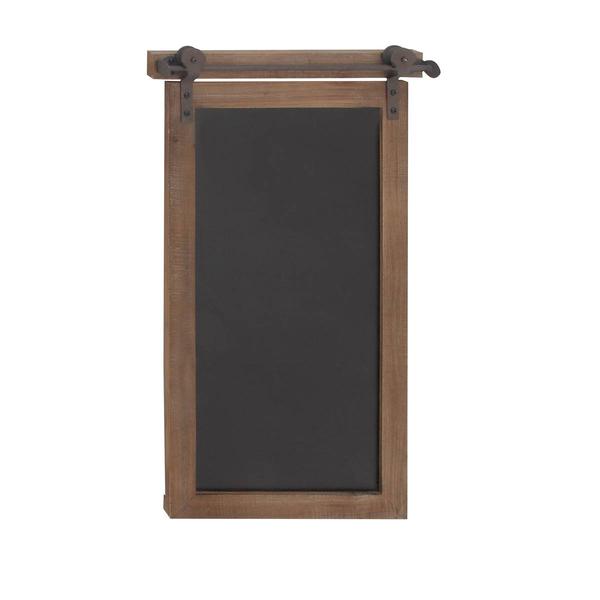 9th & Pike(R) Brown Farmhouse Wood And Metal Wall Decor