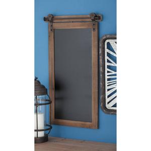 9th & Pike(R) Brown Farmhouse Wood And Metal Wall Decor alternate view