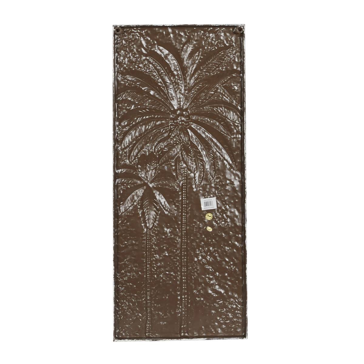 9th & Pike(R) Coastal Palm Tree Metal Wall Decor