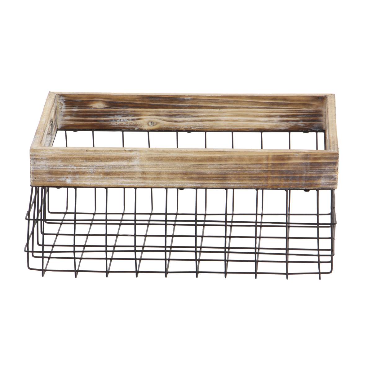 9th & Pike(R) Farmhouse Style Storage Baskets - Set Of 2