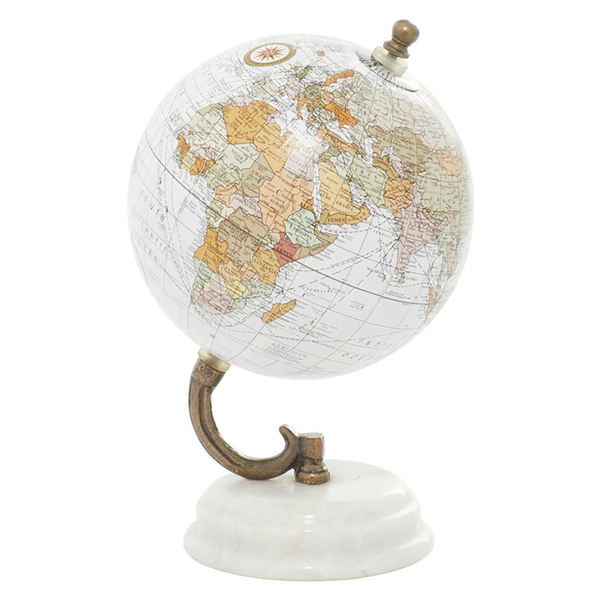 9th & Pike(R) Marble Modern Globe Decor 9th & Pike(R) Marble Modern Globe Decor