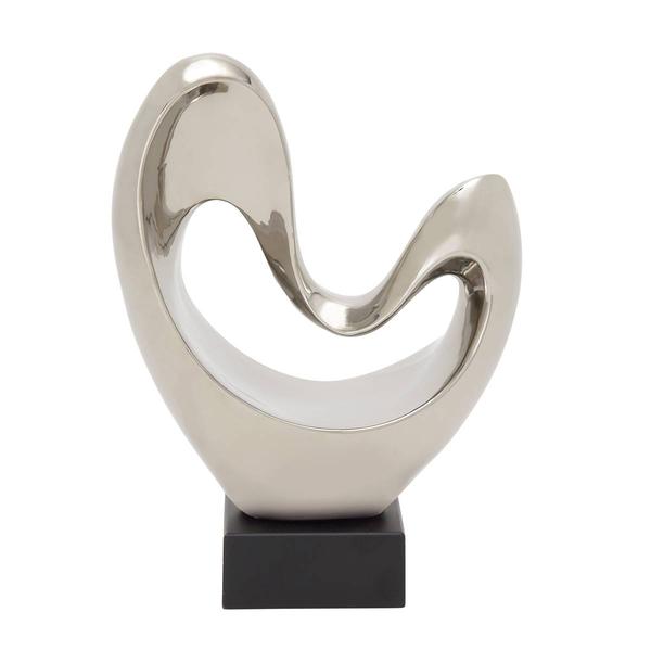 9th & Pike(R) Modern Porcelain Abstract Sculpture