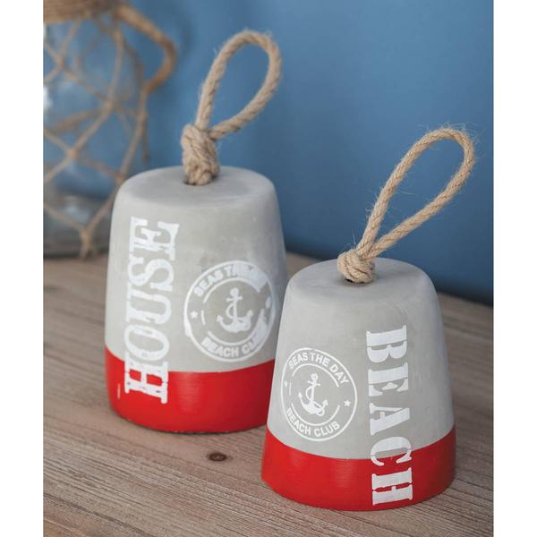 9th & Pike(R) 2pc. Beach Lifeguard Weights Door Stopper alternate view