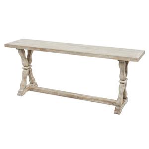 9th & Pike(R) Farmhouse Brown Wood Bench