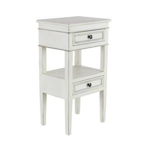 9th & Pike(R) White Pine Traditional Accent Table