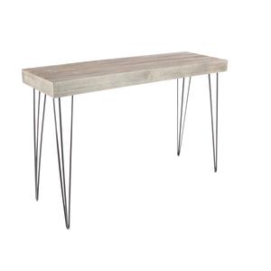 9th & Pike(R) Brown Modern Wood Console Table alternate view