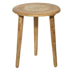 9th & Pike(R) Brown Wood Traditional Accent Table