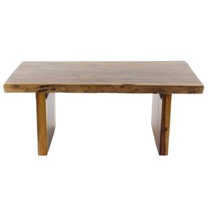 9th & Pike(R) Brown Wood Contemporary Coffee Table