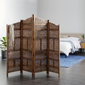 9th & Pike(R) Large 4-Panel Room Divider alternate view