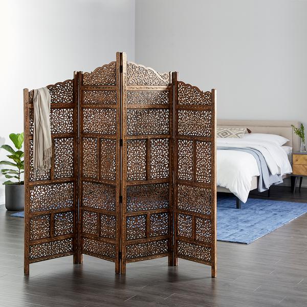9th & Pike(R) Large 4-Panel Room Divider alternate view