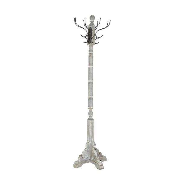 9th & Pike(R) Wood And Metal Country Coat Rack