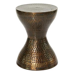 9th & Pike(R) Bronze Iron Country Accent Table