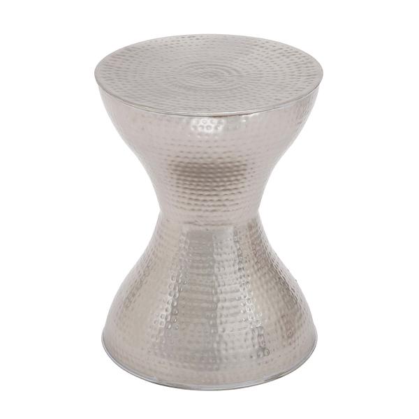 9th & Pike(R) Iron Contemporary Accent Table