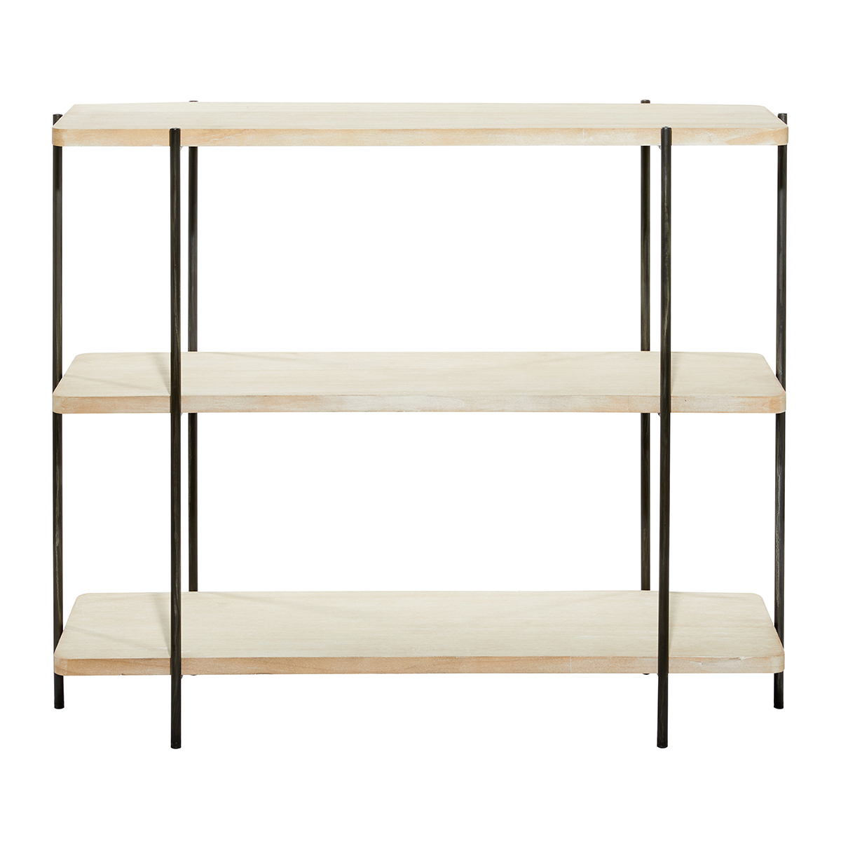 9th & Pike(R) Rectangular Wood 3-Tier Console Table