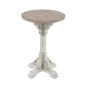 9th & Pike(R) Chinese Fir Country Accent Table