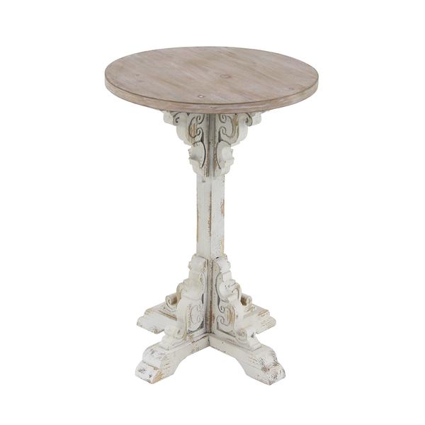9th & Pike(R) Chinese Fir Country Accent Table