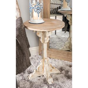 9th & Pike(R) Chinese Fir Country Accent Table alternate view