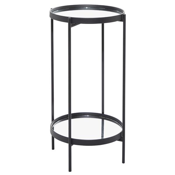 9th & Pike(R) Round Metal Accent Table