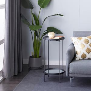 9th & Pike(R) Round Metal Accent Table alternate view