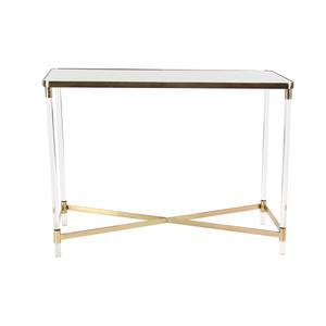 9th & Pike(R) Acrylic Accent Table