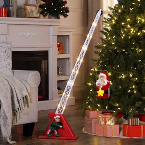 Mr. Christmas 44in Santa's Christmas Crane alternate view