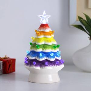 Mr. Christmas 7.5in. Nostalgic Ceramic Rainbow Tree alternate view