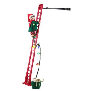 Mr. Christmas 43in. LED Animated Ladder Climbing Elf