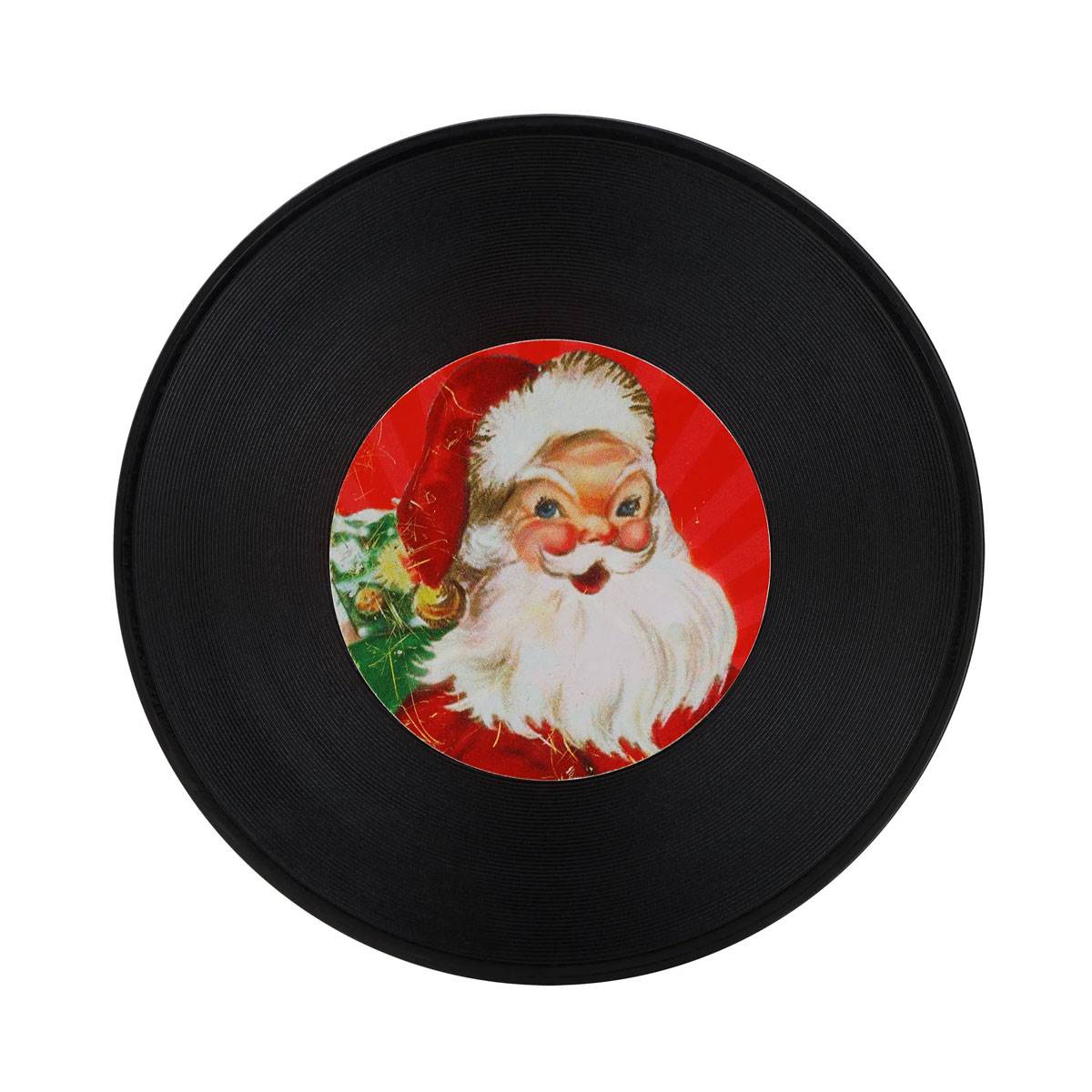 Mr. Christmas Santa Baby Mini Record Christmas Ornament