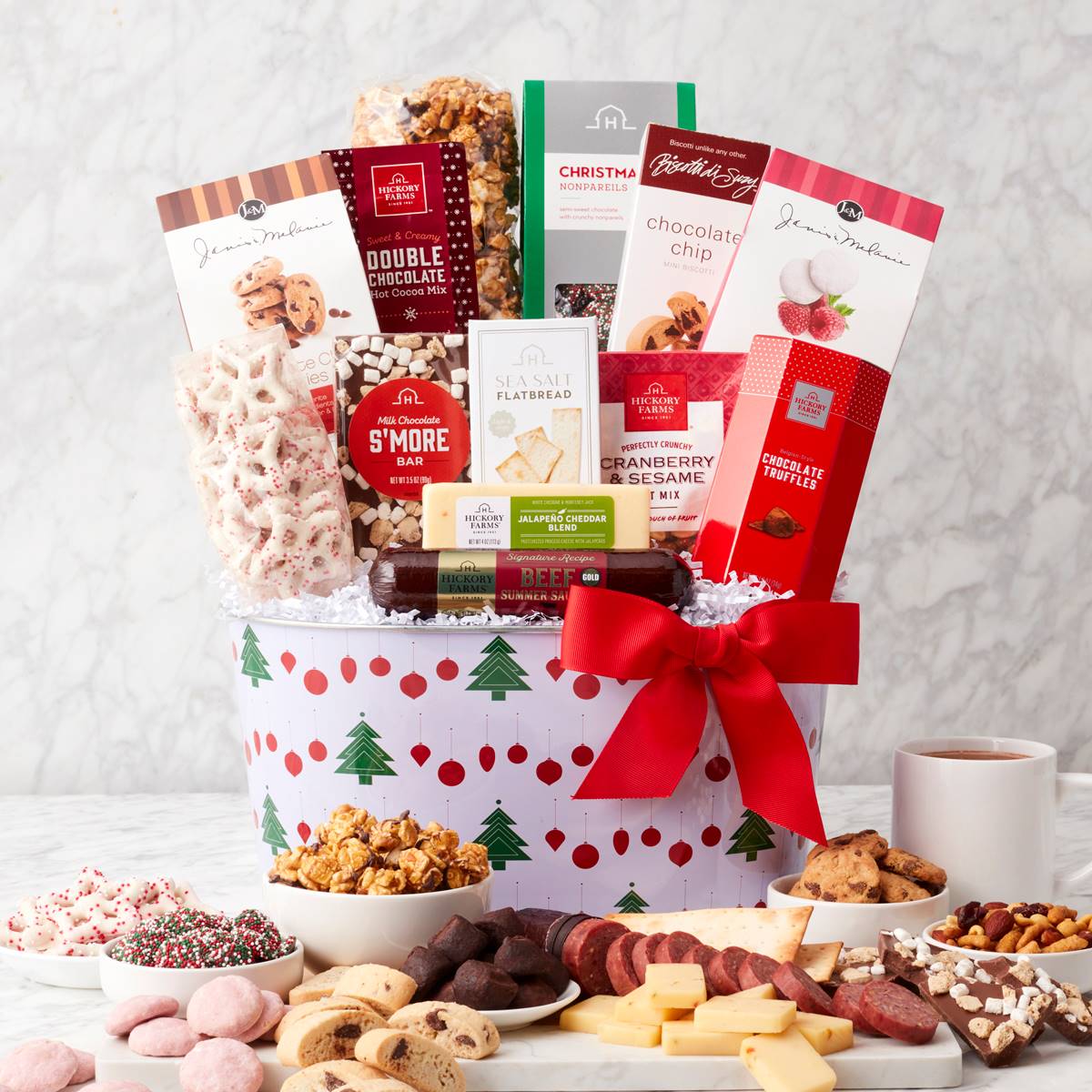 Hickory Farms(R) Deluxe Merrymaker Gift Basket