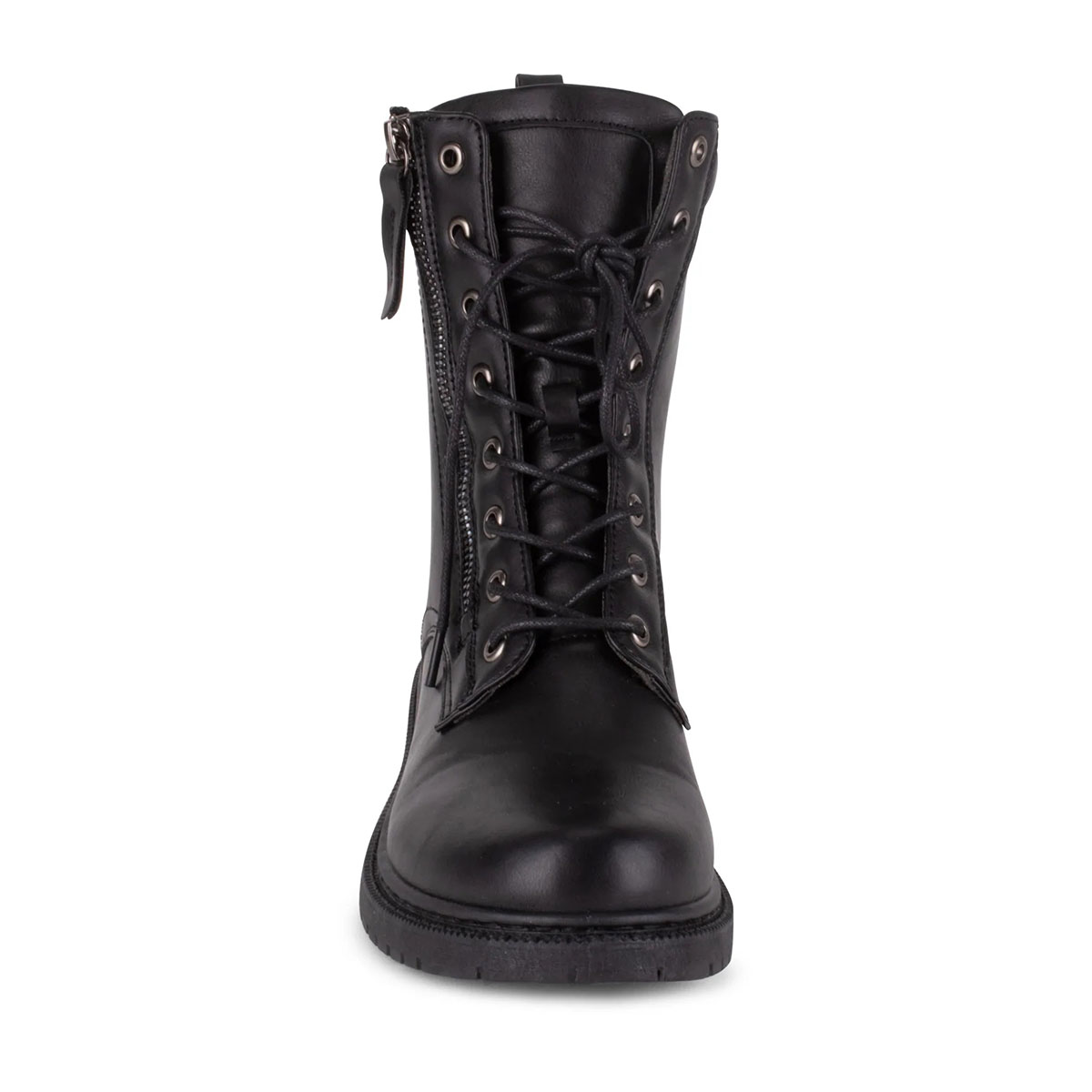 Womens Wanted Legend High Puff Collar Mid Calf Boots