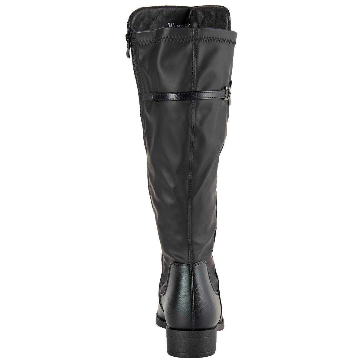 Womens Wanted Lotus Tall Front Quilt Boots