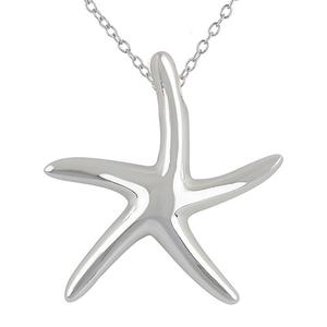 Sterling Silver Starfish Necklace