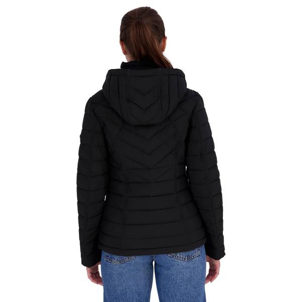 Womens Nautica(R) Stretch Packable Puffer Jacket alternate view
