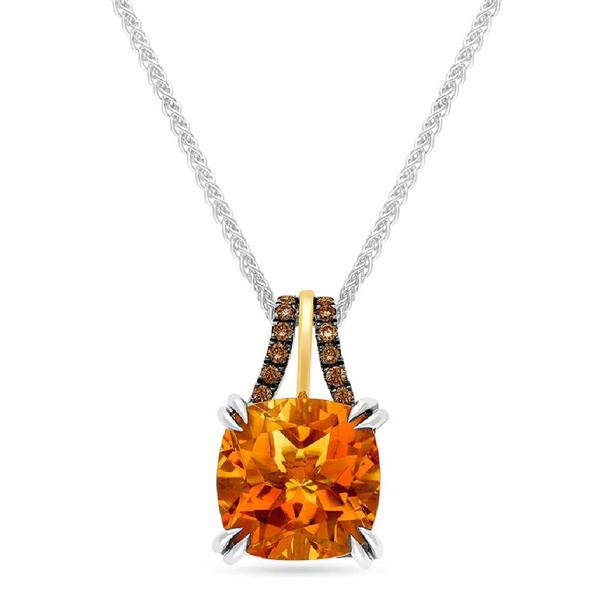 Le Vian(R) Chocolatier(R) 3 7/8ctw. Cinnamon Citrine(R) Pendant