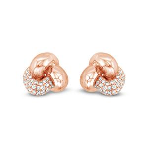 Le Vian(R) Strawberry Gold(R) 1/4ctw. Vanilla Diamonds Stud Earrings