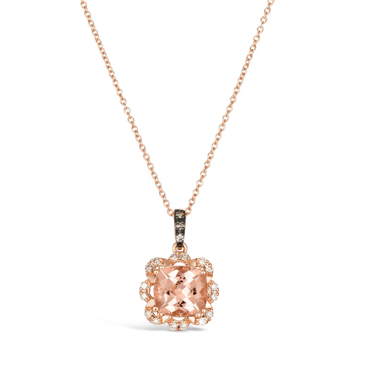 Le Vian(R) 14kt. Strawberry Gold(R) Peach Morganite(tm) Pendant