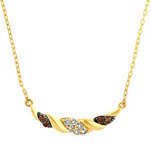 Le Vian(R) Chocolate Diamonds(R) & Nude Diamonds(tm) Twist Necklace