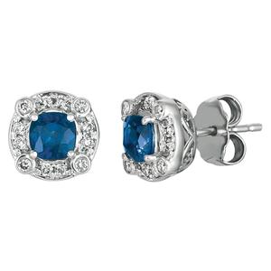 Le Vian(R) Blueberry Sapphire(tm) & Nude Diamonds(tm) Earrings
