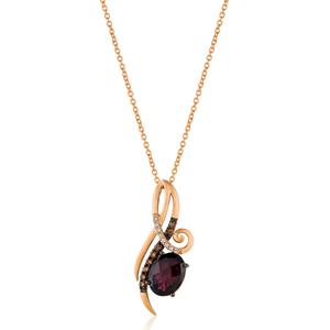 Le Vian Chocolatier(R) Raspberry Rhodolite(R) & Diamond Pendant