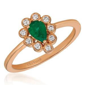 Le Vian(R) Costa Smeralda Emerald(tm) & Vanilla Diamonds(R) Ring