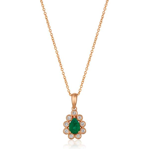 Le Vian(R) Costa Smeralda Emeralds(tm) & Vanilla Diamonds(R) Pendant