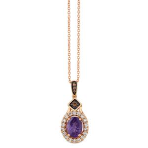 Le Vian(R) Dark Amethyst Chocolate & Nude Diamonds(tm) Pendant