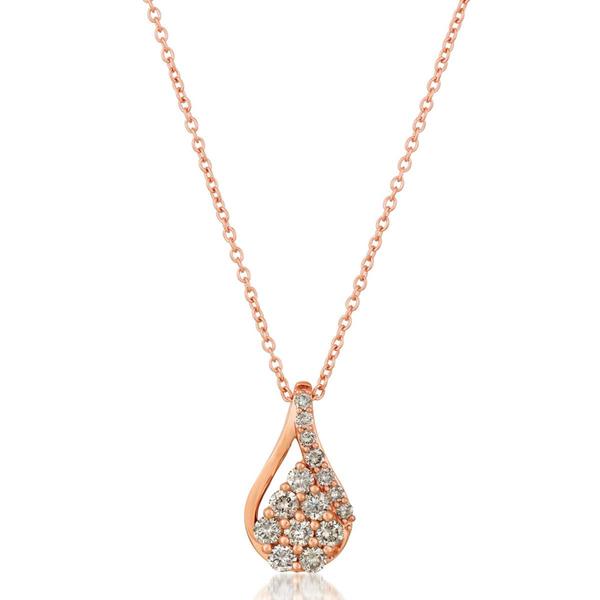 Le Vian(R) Strawberry Gold(R) 3/8ctw. Nude Diamonds(tm) Pendant