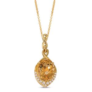 Le Vian(R) 4 1/4ctw. Cinnamon Citrine(R) Nude Diamonds(tm) Pendant